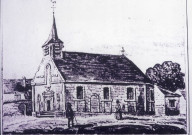 L'ancienne église d'après une aquarelle