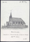 Hautvillers : église de l'assomption de la Sainte-Vierge - (Reproduction interdite sans autorisation - © Claude Piette)