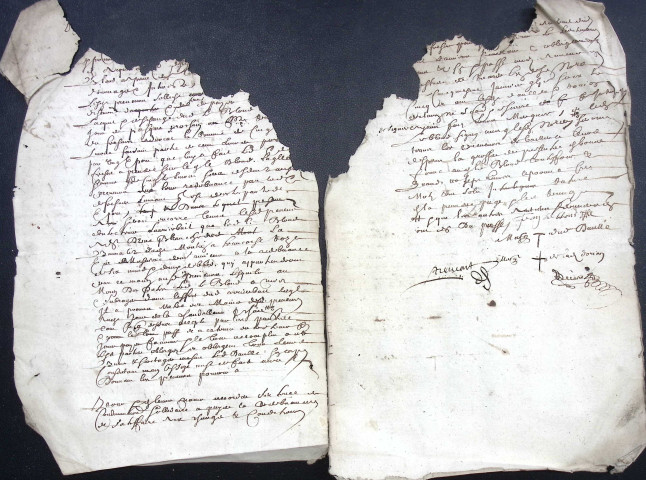 Etude de Me Antoine Ricard à Amiens (étude n°25). Minutes de l'année 1665