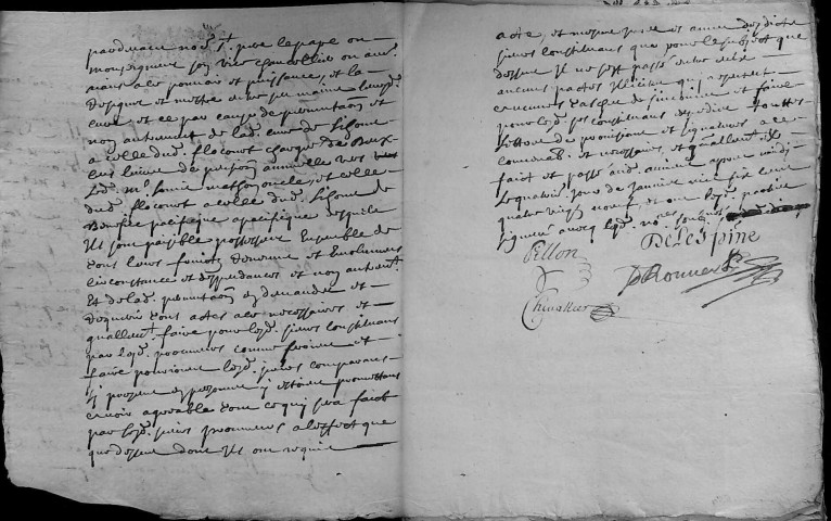 Etude de Me Jean Derouvroy à Amiens (étude n°17). Minutes de l'année 1689