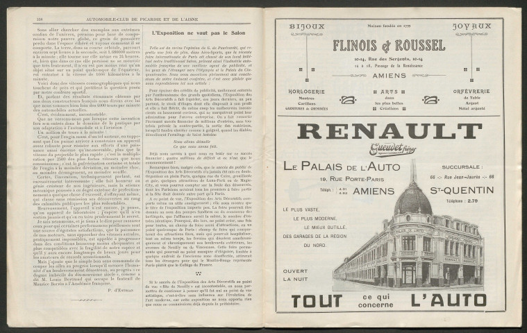 Automobile-club de Picardie et de l'Aisne. Revue mensuelle, 173, décembre 1925