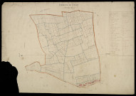 Plan du cadastre napoléonien - Cachy : C