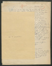 Témoignage de T'Serclaes (Comte de) (Capitaine commandant - Lieutenant du Génie entre 1914-1918) et correspondance avec Jacques Péricard