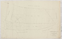 Plan du cadastre rénové - Esmery-Hallon : section D2