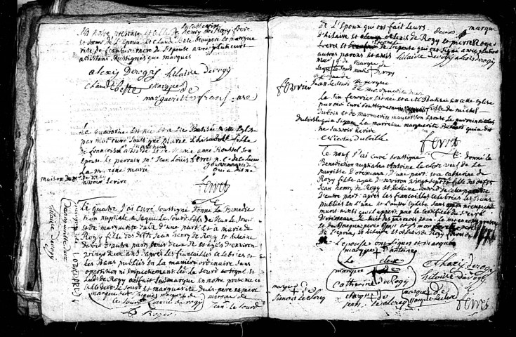 Fransures (Saint-Gilles) : baptêmes, mariages, sépultures