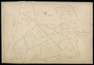 Plan du cadastre napoléonien - Noyelles-sur-Mer (Noyelle sur Mer) : Village (Le), A3 et A1 développement