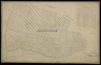 Plan du cadastre napoléonien - Moislains : Certaux (Les) ; Chemin de Péronne (Le), E
