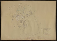 Plan du cadastre rénové - Vercourt : section B1