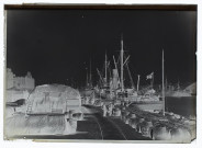 219 - Dunkerque vue prise par L. M. port de (&) - juillet 1898