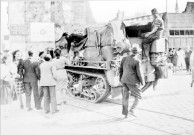Amiens. Guerre 1939 1945. Libération de la ville par les troupes alliées