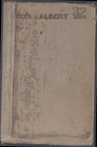 Table des successions et absences du bureau d'Albert