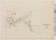 Plan du cadastre rénové - Vauchelles-lès-Authie : section B2