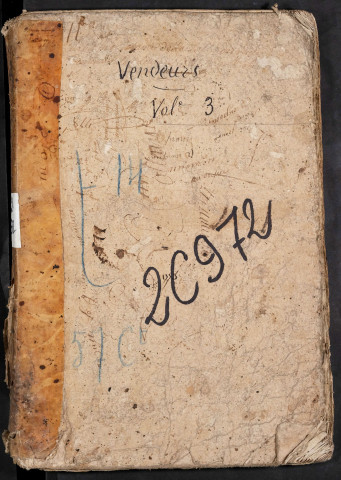 Tables des vendeurs du bureau de Conty pour la période 1753-1784