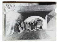 Bergues vue prise dans les fortifications - octobre 1899