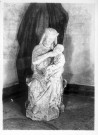 Eglise de Molliens-au-Bois : statue de la Vierge à l'Enfant, XIVe siècle