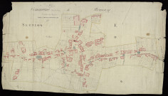 Plan du cadastre napoléonien - Rouvroy-en-Santerre (Rouvroy) : E