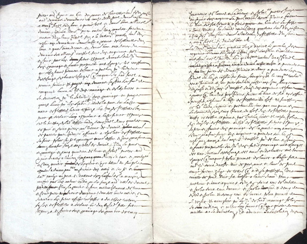 Etude de Me Jean Duval à Amiens (étude n°8). Minutes de l'année 1663