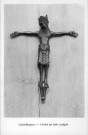 Saint-Riquier - Christ en bois sculpté