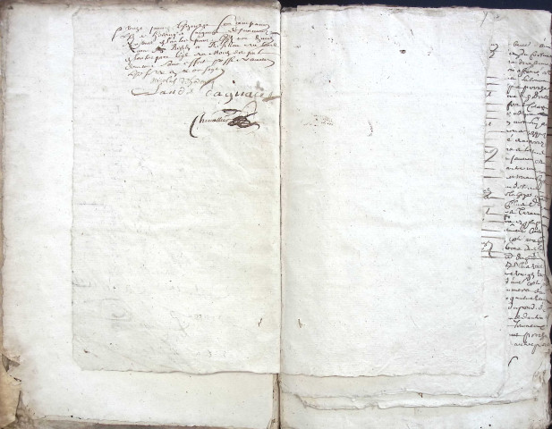Etude de Me René Chevalier à Amiens (étude n°5). Minutes de l'année 1670