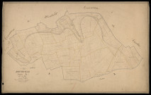 Plan du cadastre napoléonien - Bonneville : Séhu, A