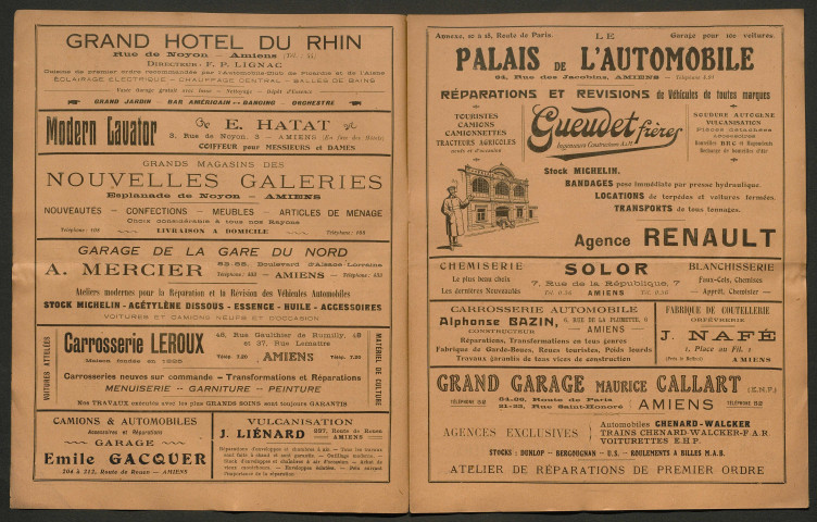 L'Automobile-club de Picardie et de l'Aisne. Revue mensuelle, 123, octobre 1921