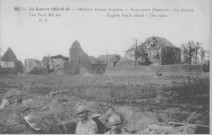 La Guerre 1914-15-16 - Offensive Franco-Anglaise - Flaucourt (Somme) - Les Ruines - English french attack - The ruins