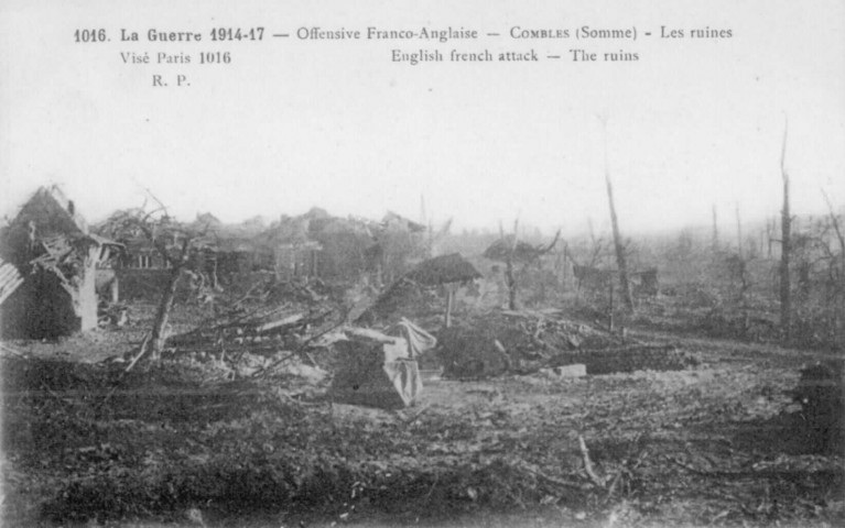 Offensive Franco-Anglaise - Les ruines