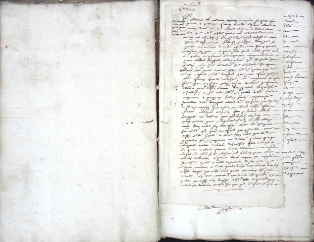 Etude de Me François Lecaron à Amiens (étude n°11). Minutes de l'année 1678