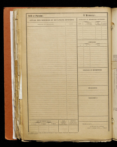 Henry, Adrien, né le 21 avril 1897 à Caulières (Somme), classe 1917, matricule n° 80, Bureau de recrutement d'Amiens