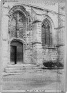 Vue extérieure de l'église : portail sud