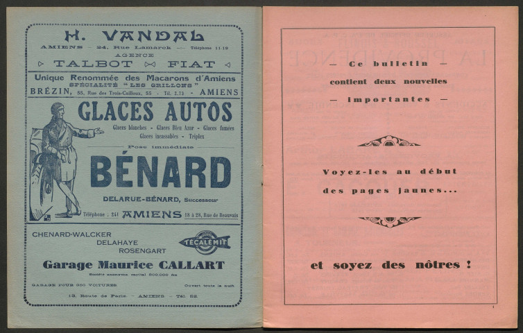 L'Automobile au Pays Picard. Revue mensuelle de l'Automobile-Club de Picardie et de l'Aisne, 221, février 1930