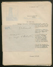 Témoignage de Dubreuil, Ferdinand et correspondance avec Jacques Péricard
