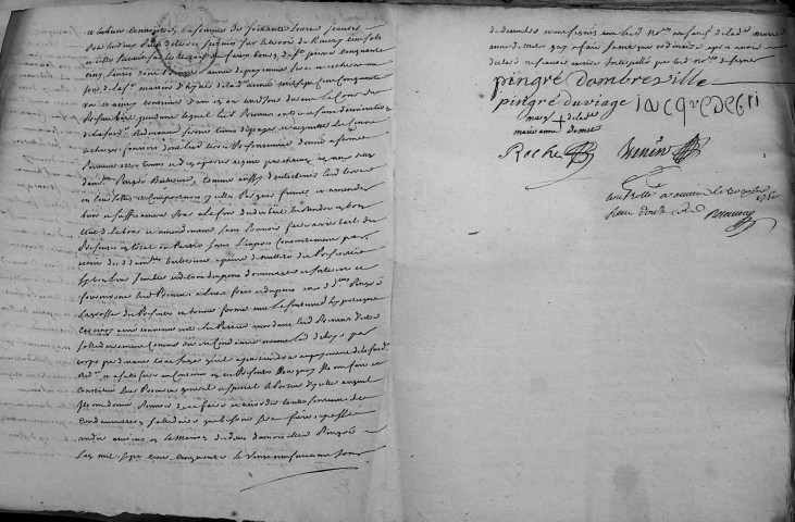 Etude de Me François Henin à Amiens (étude n°3). Minutes de l'année 1750