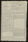 État nominatif des citoyens qui ont le droit de voter. Élections communales de l'an 9 : Cagny