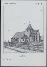 Clais (Seine-Maritime) : l'église - (Reproduction interdite sans autorisation - © Claude Piette)