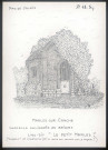 Marles-sur-Canche (Pas-de-Calais) : chapelle enlierrée en briques - (Reproduction interdite sans autorisation - © Claude Piette)