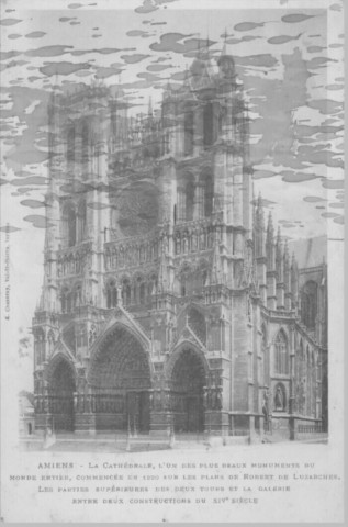 La façade occidentale de la cathédrale