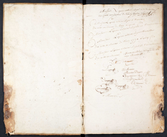 Centième denier du bureau de Conty pour la période du 1er novembre 1747 au 28 février 1750