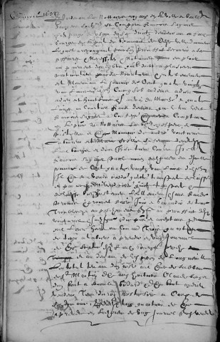 Etude de Me Antoine Limeux à Amiens (étude n°11). Minutes de l'année 1632