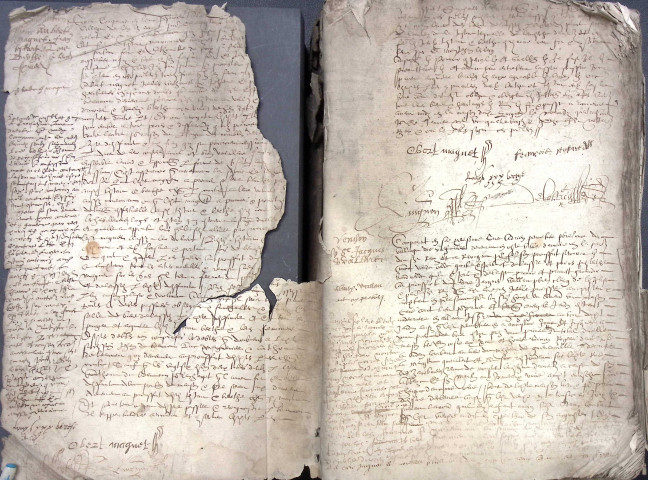 Etude de Me Jean Quignon à Amiens (étude n°22). Minutes de l'année 1595