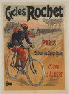 Cycles Rochet, Paris. Usines à Albert. L'estaffette cycliste en manoeuvre