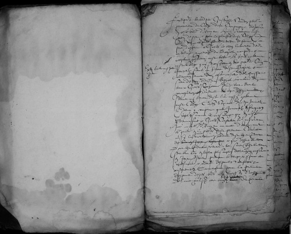 Etude de Me Claude Bazin à Amiens (étude n°10). Minutes de l'année 1623