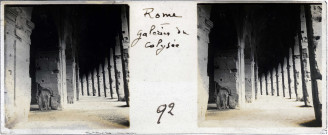 Rome - Les galeries du Colisée