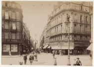 Intersection entre la place Goblet, la rue de Noyon, la rue des Trois-Cailloux et la rue Victor Hugo