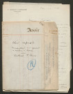 Témoignage de Baesens, A. (Lieutenant) et correspondance avec Jacques Péricard