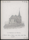 Le Quesnoy-en-Artois (Pas-de-Calais) : église Saint-Vaast - (Reproduction interdite sans autorisation - © Claude Piette)