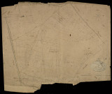 Plan du cadastre napoléonien - Tailly : Bois Rouge (Le), B