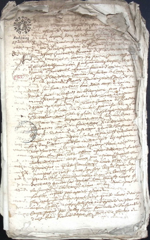 Etude de Me Pierre Trencart à Amiens (étude n°7). Minutes des années 1679-1680