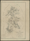 Carte du canton de Formerie, réduite d'après les plans du cadastre à l'échelle de 1 à 50000 pour être annexée au précis statistique du canton de Formerie inséré dans l'Annuaire du Département de l'Oise. Année 1850