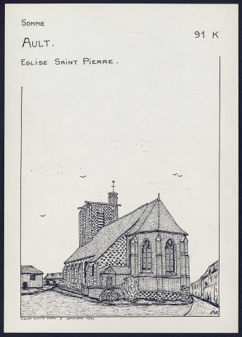 Ault : église Saint-Pierre - (Reproduction interdite sans autorisation - © Claude Piette)